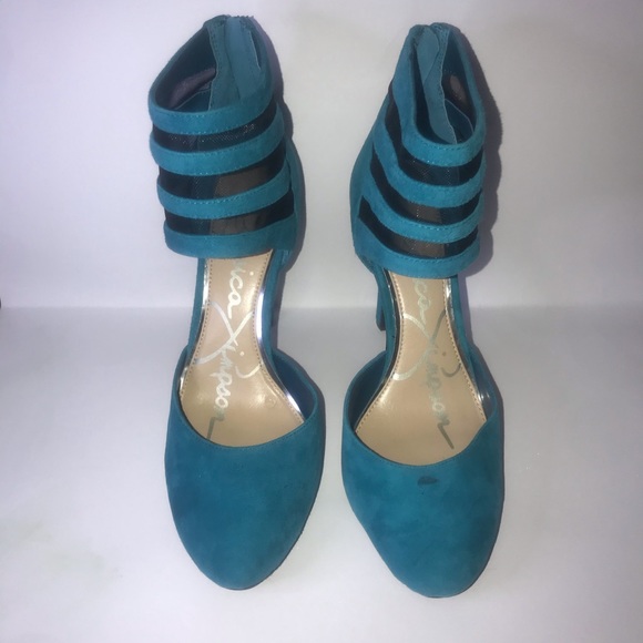 Jessica Simpson Ankle Zip Heels - Picture 4 of 4